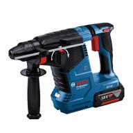 Perforateur sans fil compact BOSCH GBH 18V-24 C avec 2x4Ah
