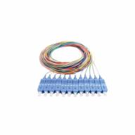 Pigtail ST Monomode OS2 1,5m – Lot de 12 couleurs
