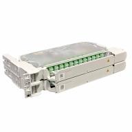 Tiroir pivotant fibre optique 19'' 2U 96FO SC/UPC G.657A2
