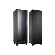 UPTEC - Baie 19" 47U 800x1200 porte AV vitrée AR pleine