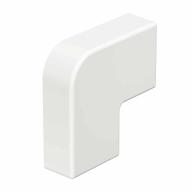 Angle plat pour moulure 10x20 mm blanc /Qté 4