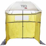 Parapluie tente TED® haute visibilité - Jaune