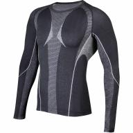 Tee-shirt thermique ML noir Optima T.M