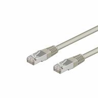 Cordon RJ45 S/FTP Cat6a gris Lg 0,5m