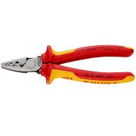 Pince à sertir manuelle isolée 1000V KNIPEX - lg 180mm