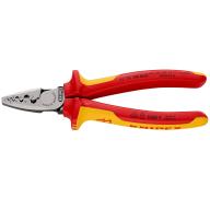 Pince à sertir manuelle isolée 1000V KNIPEX - lg 180mm