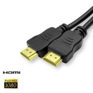 Cordon HDMI 1.4 - Contact Or - AWG30 - type A - M/M - 3m CCS