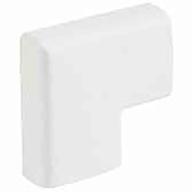 Angle plat TM Optima blanc 32x12 - Quantité 10
