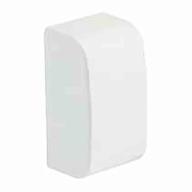 Embout pour moulure Iboco Optima TM Blanc - 32 x 12.5