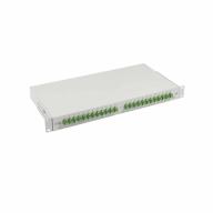 Tiroir 19" coulissant 1U 48FO SC/UPC G.657A2 Couleurs - Assemblé