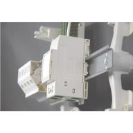 Boîtier DTIO modulaire 1FO SC/APC - Format Rail DIN
