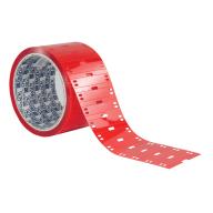 Etiquette BRADY M6/M7/BMP6/BMP7 B-7598-19,05x76,2mm Rouge /Qté 1000