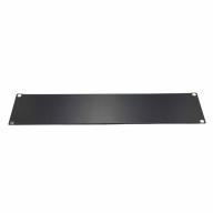 Panneau 19" 2U plein noir