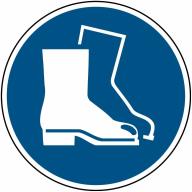 Etiquette de sécurité BRADY ISO - Chaussures de sécurité obligatoires /Qté 1