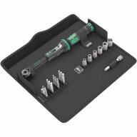 Clé dynamométrique Wera Click-Torque A 6 Set 1 – 2,5 à 25 Nm avec accessoires