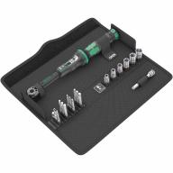 Clé dynamométrique Wera Click-Torque A 6 Set 1 – 2,5 à 25 Nm avec accessoires