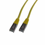 Cordon RJ45 CAT6 FTP AWG26 LSZH Jaune Lg 0,25m