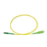 Cordon optique SX LC/APC-SC/APC G.657A2 Ø2,0mm Jaune Lg 1,0m