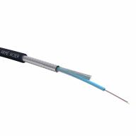 Câble fibre optique 12FO 250µm OM3 – Extérieur PE armé noir
