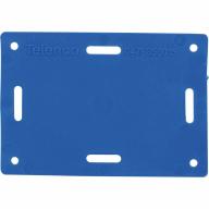 ETIQB : Etiquette de repérage rectangulaire bleue /Qté 100
