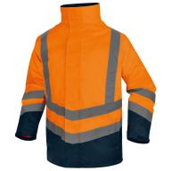 Parka 5 en 1 haute visibilité orange Evolution T.S