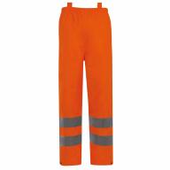 Pantalon de pluie haute visibilité respirant orange Cl.2 T2S T.M