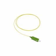 Pigtail simplex SC/APC G.657A2 Ø900µm Jaune Lg 2,0m /Qté 12