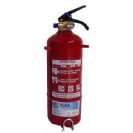Extincteur à poudre portable 2kg + support