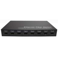 UPTEC - Switch 8 ports fibres & 2 ports RJ45 Gigabit