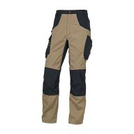 Pantalon de travail beige / noir - genoux préformés Optima T.S
