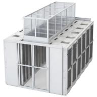 Confinement air chaud (HAC) pour racks serveur et colocation – RACKEON