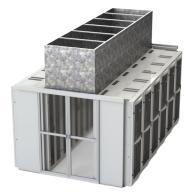 Confinement air chaud (HAC) pour racks serveur et colocation – RACKEON