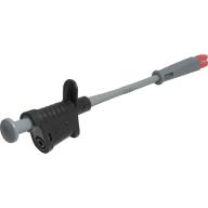 Grippe-fil crocodile souple noir