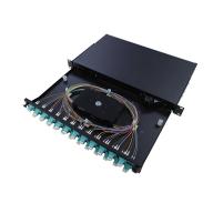 HSD -Tiroir optique 24 LC Dx OS2/APC équipé 24T LC APC Dx & 48P