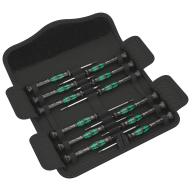Jeu de tournevis de précision WERA Kraftform Micro 12 pièces