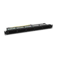 UPTEC - Panneau téléphonique 1U Cat 3 50 ports 3-6/4-5 - Infrastructure 19 pouces professionnelle