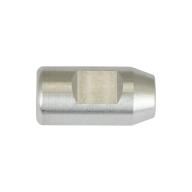 Adaptateur F-F (M10/M8) pour sonde 33kHz Ø18mm M10 avec aiguille TED Ø7mm