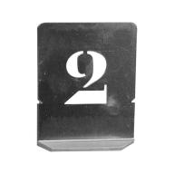 Jeu chiffres à pocher ht 20mm