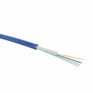 Câble fibre optique 12FO 900µm OM3 Int/Ext LSZH Dca noir/ml - structure serrée