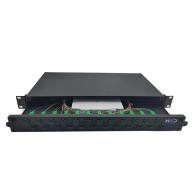 HSD v2 – Tiroir optique 19" 24 ports SC simplex OS2 équipé de 24 traversées SC/APC Sx et 24 pigtails (2280329N)