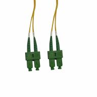 Cordon FO duplex monomode G.657A2 SC/APC-SC/APC Lg 1m