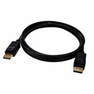 Cordon DisplayPort 1.4 M/M noir AWG28 Lg 3m