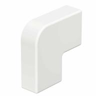 Angle plat pour moulure 60x60 mm blanc /Qté 2