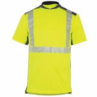 Tee-shirt haute visibilité MC jaune/bleu marine Cl.2 T2S T.S