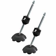 Pieds de sécurité antidérapants ajustables pour échelle télescopique 1ère génération - Vendus par paire