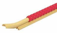 Cavalier Pliosnap PS12 rouge - vierge - Quantité 300
