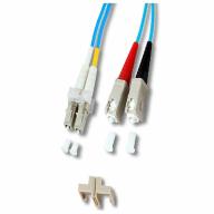 Cordon FO Duplex multimode 50/125 OM4 SC/PC-LC/PC Lg 1m
