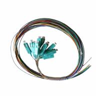 Pigtail SC multimode OM3 Lg 1,5m - lot de 12 couleurs