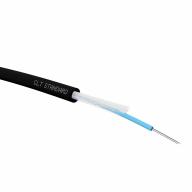 Câble fibre optique 12FO 250µm G.652D Int/Ext LSZH Dca noir/ml - structure libre