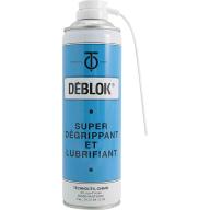 Bombe de dégrippant super lubrifiant DEBLOK - Bouteille de 520ml
